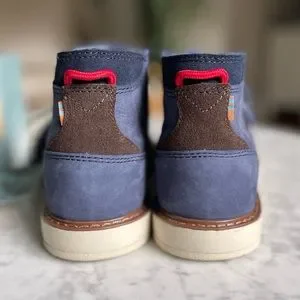 Brand New! TOMS Navy Suede Leather Men\'s Navi Boots 9M Amazon.com | TOMS Navi Water Resistant Black Leather 7 D (M  main image 4